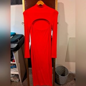 Bar III bodycon maxi dress